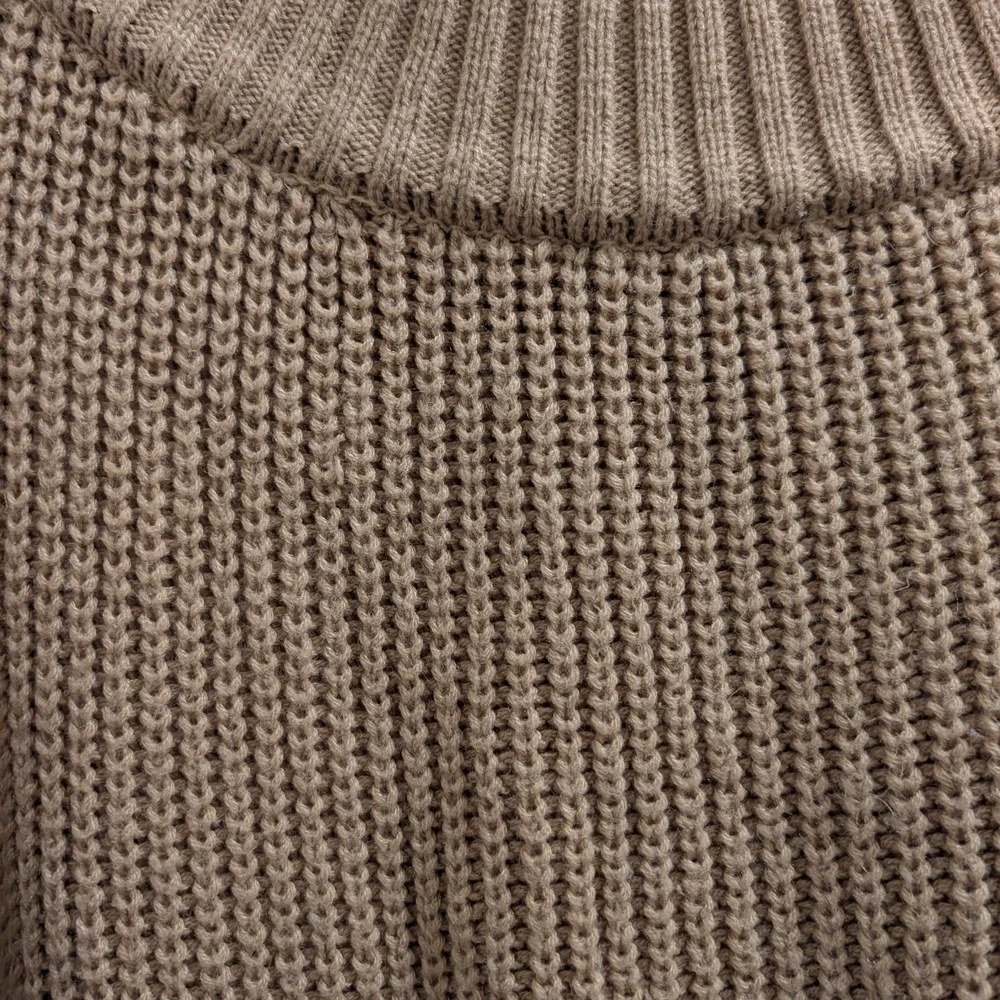 Oversized Colorblock Knit Sweater